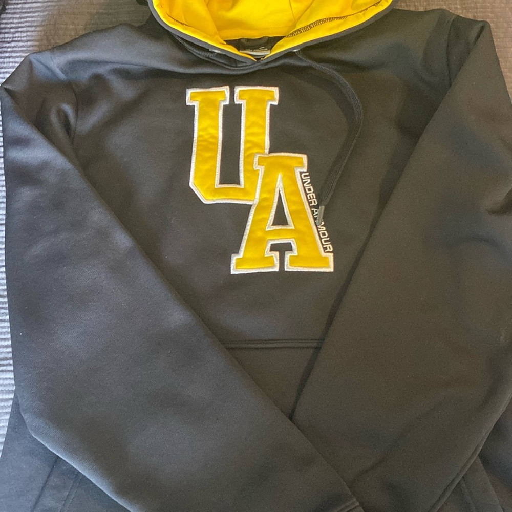 Mens Small Under Armour Hooded Seatshirt
